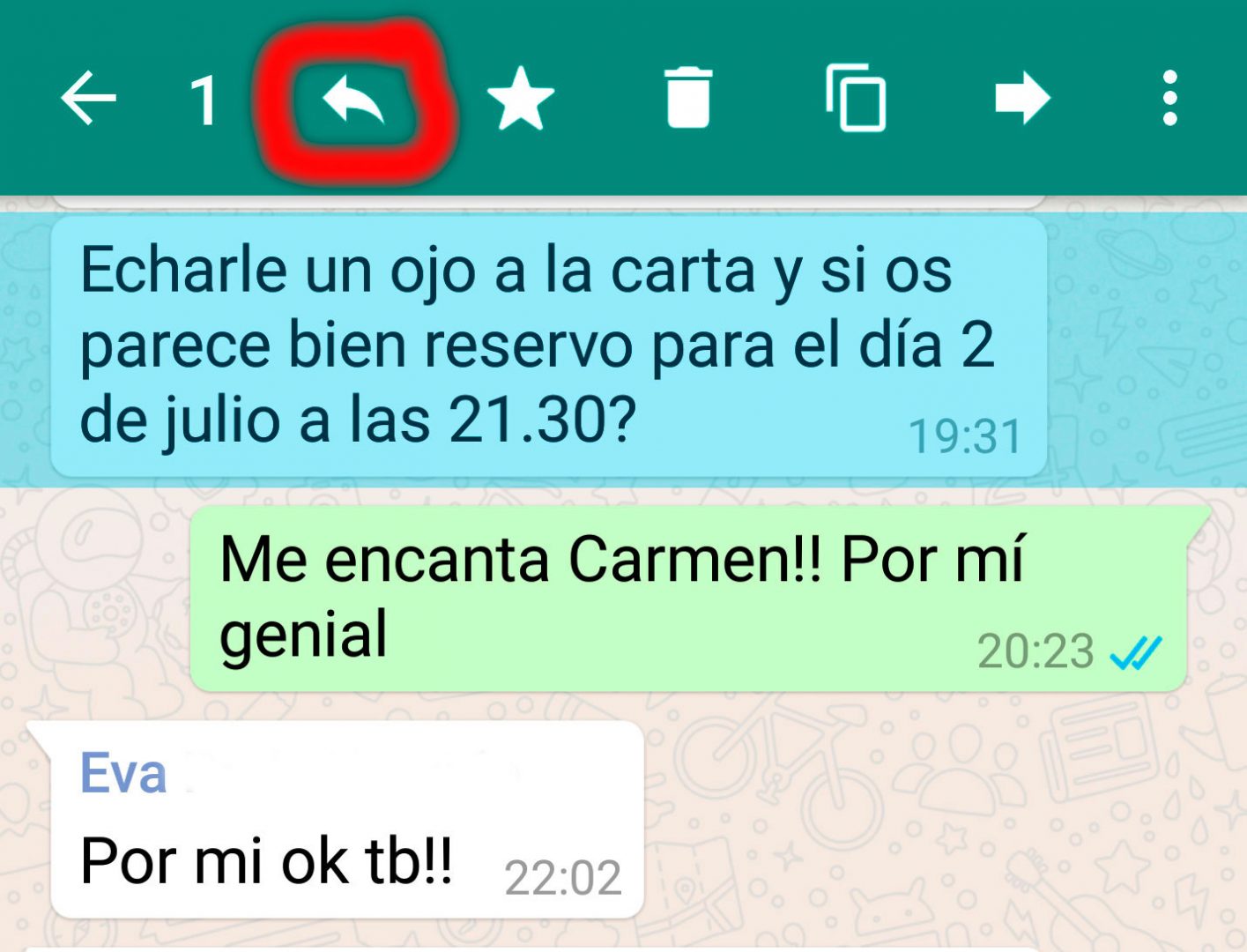 Citar un mensaje y responder whatsapp ¿Necesitas ayuda? Citar un mensaje y responder whatsapp ¿Necesitas ayuda?
