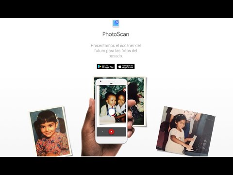 Escanear fotos con tu móvil con Google FotoScan