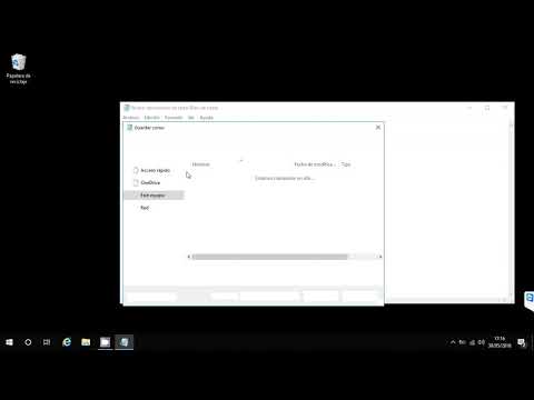 Crear un índice de carpetas, subcarpetas y ficheros en Windows 10
