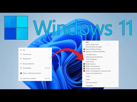 Mostrar menú contextual completo en Windows 11