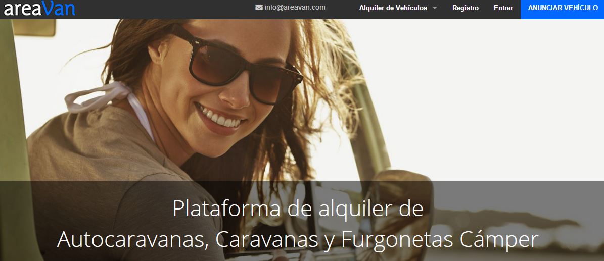 Areavan - Alquiler de caravanas entre usuarios privados