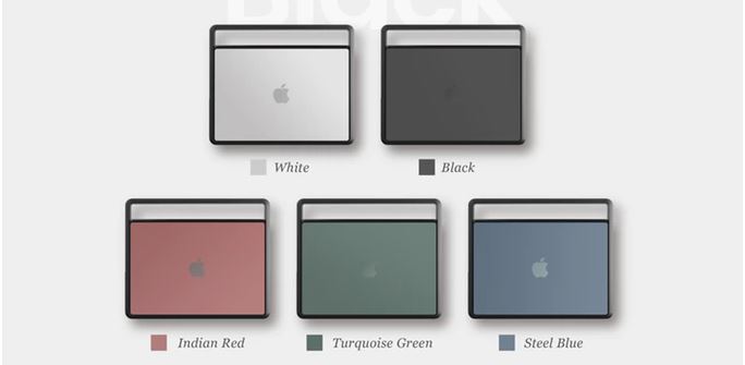 adaptador-macbook-funda-trasparente-en-5-colores