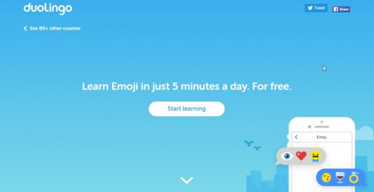 Comecocos en Google Maps Duolingo curso emojis