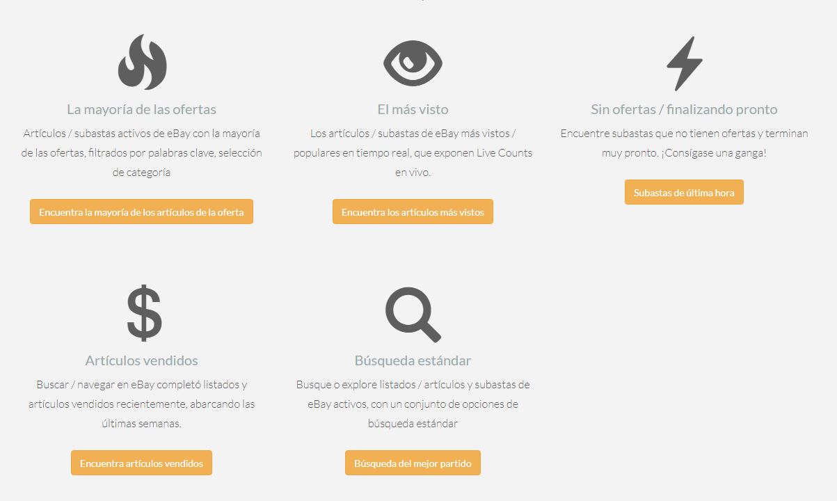 Wuanto, encuentra los productos más populares en eBay funcionamiento