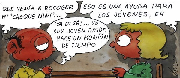 Ayuda para jóvenes desempleados el cheque nini de 430 euros chiste ...