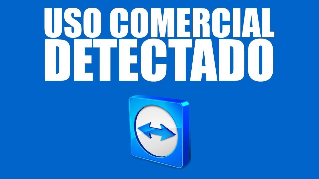 Eliminiar mensaje y restricciones de uso comercial de Teamviewer