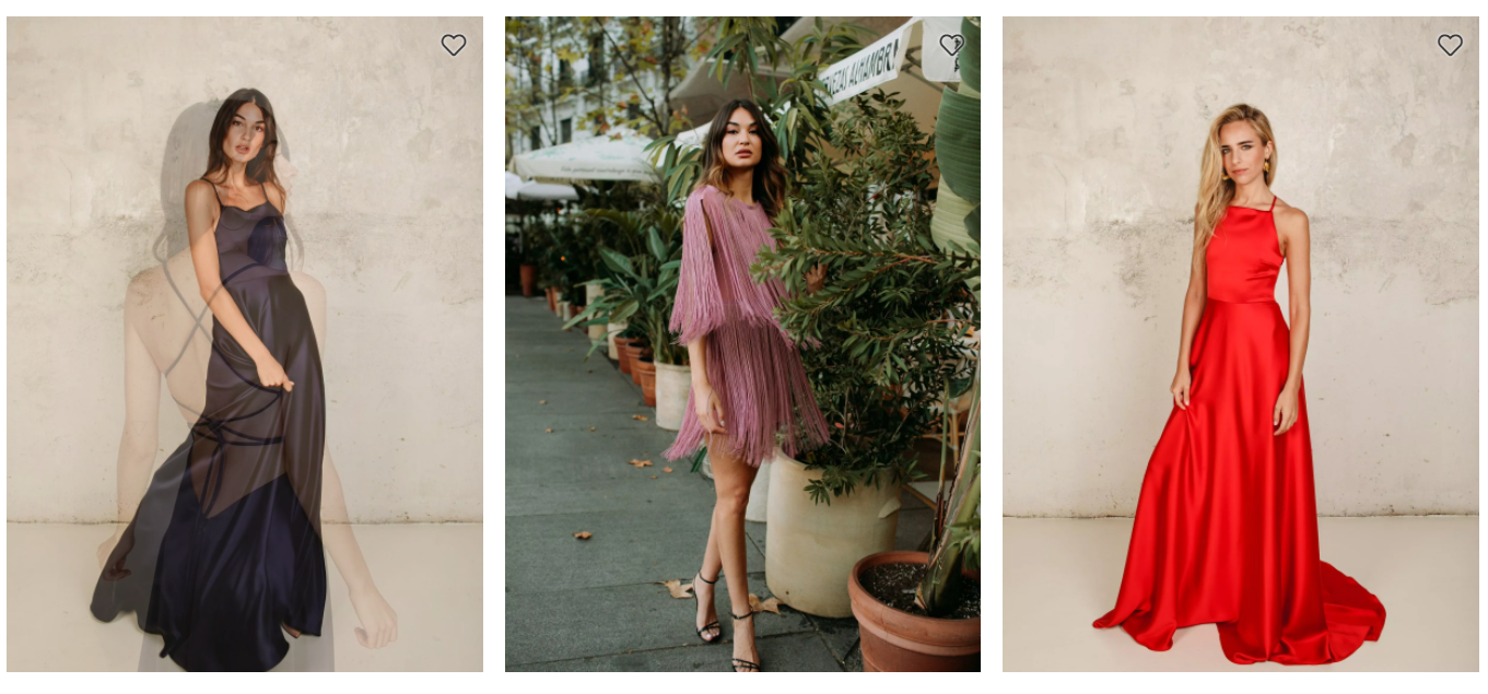 vestidos de fiesta